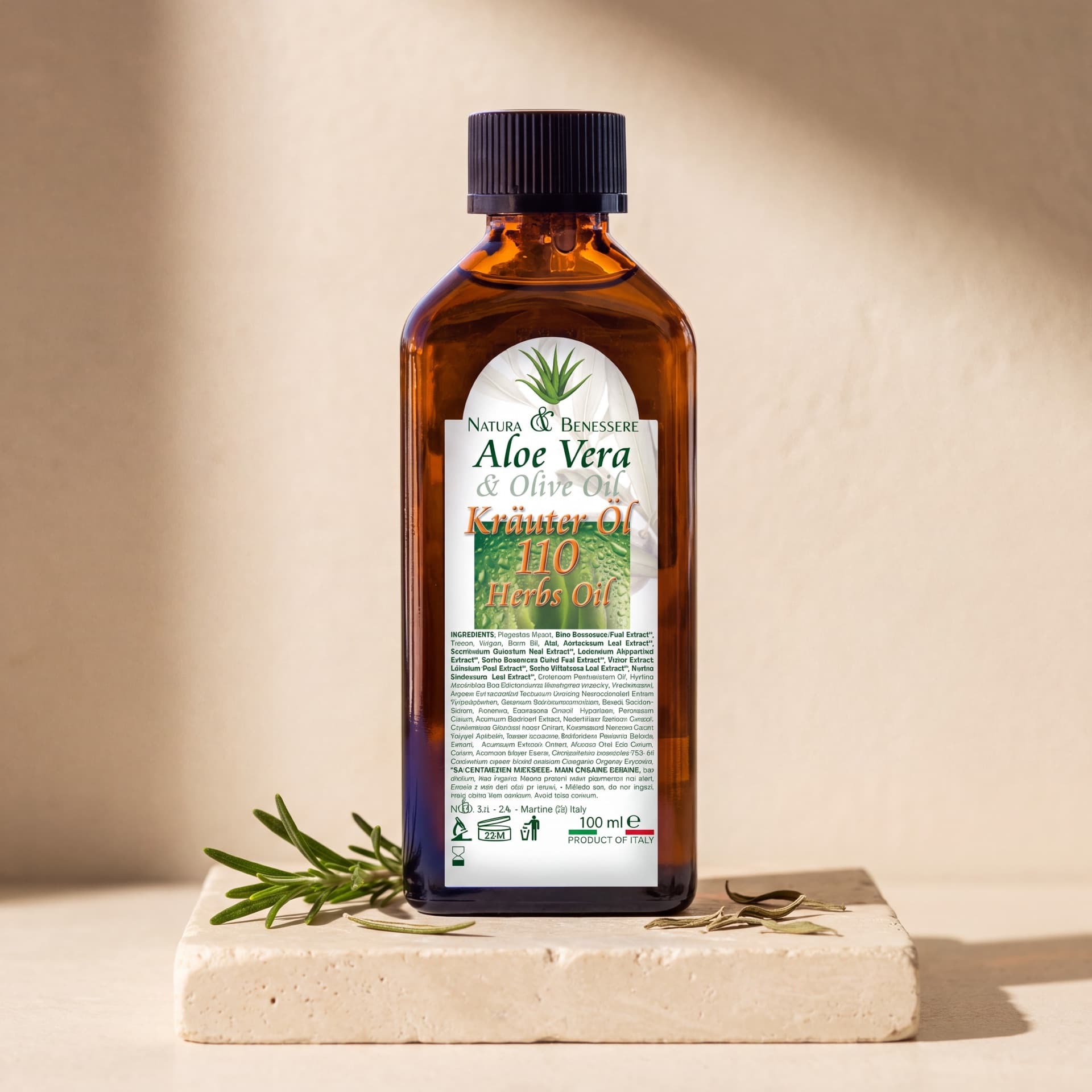 Huile de massage 110 herbes